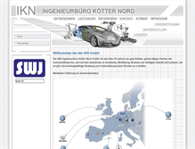 Tablet Screenshot of ikn-net.de